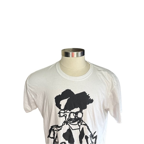 The Weeknd After Hours Acid Tee 12th Hour White T-Shirt Sz XL Blinding Lights - Picture 2 of 12